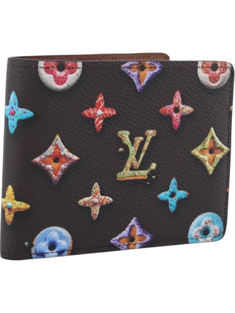 LOUIS VUITTON Donuts Portefeuille Slender Wallet M28283